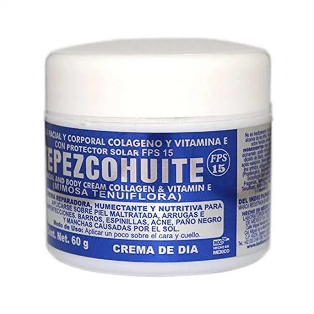 Tepezcohuite Day Cream with SPF 15